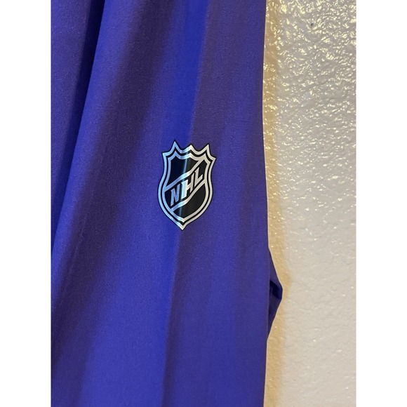 Men's 2XL NWOT Arizona Coyotes Fanatics Authentic Pro Long Sleeve Shirt Purple - Picture 3 of 8